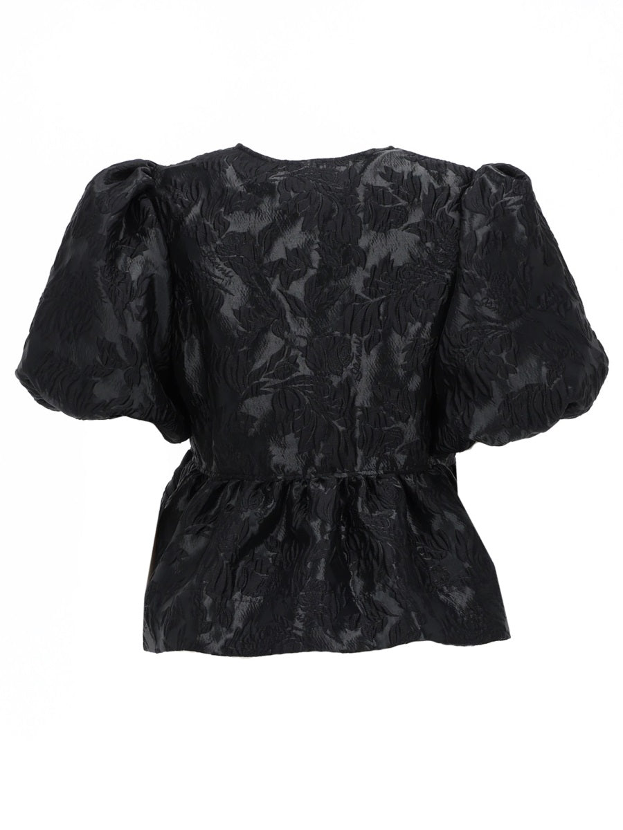 Ganni Tops - Black | 63a9a702db31a73ee25a02ee317307c6b0a55ae3
