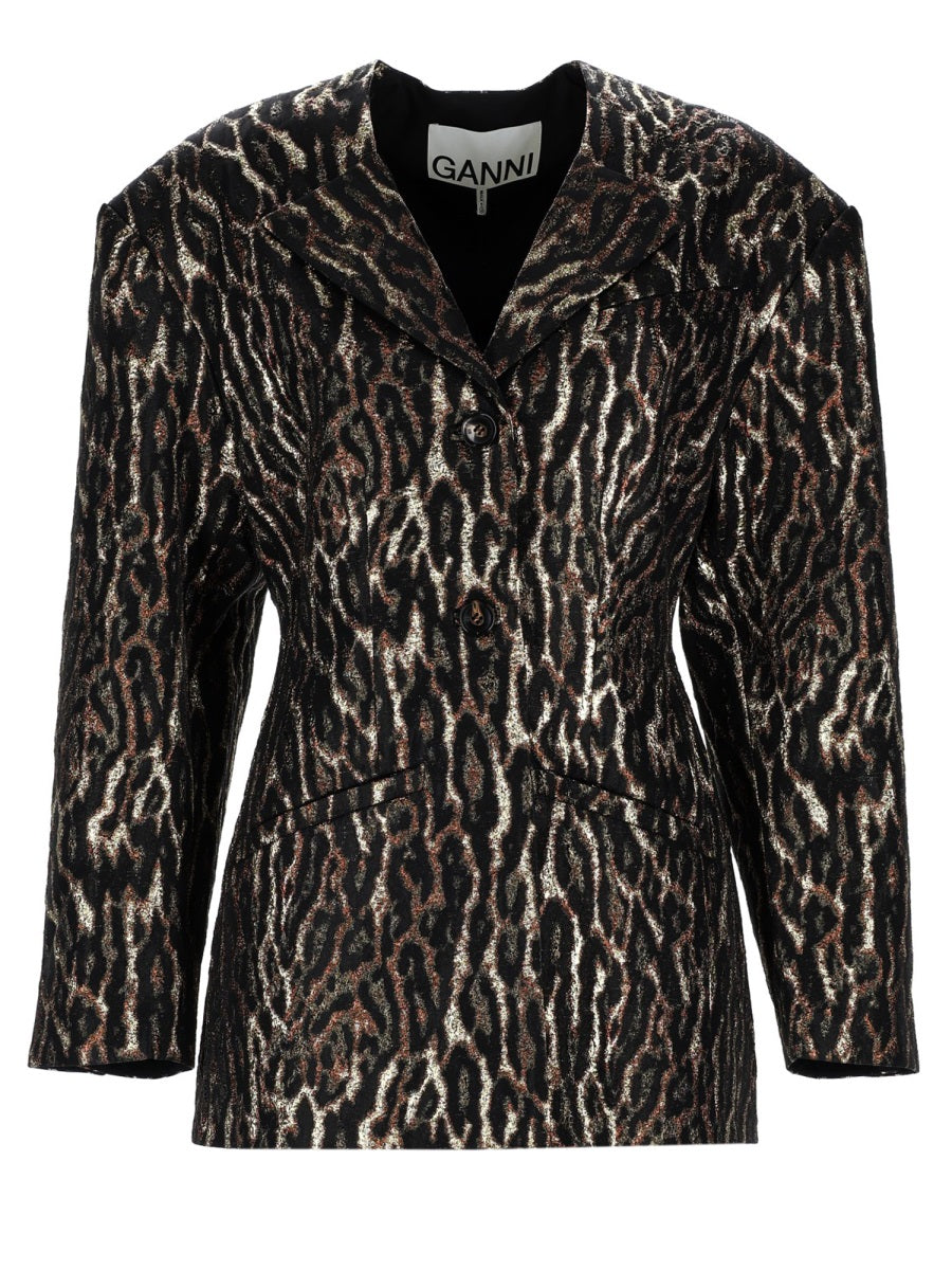 Ganni Jackets - Animalier | 9d0d7a0e4147fefa72acec71857a2018307640ba