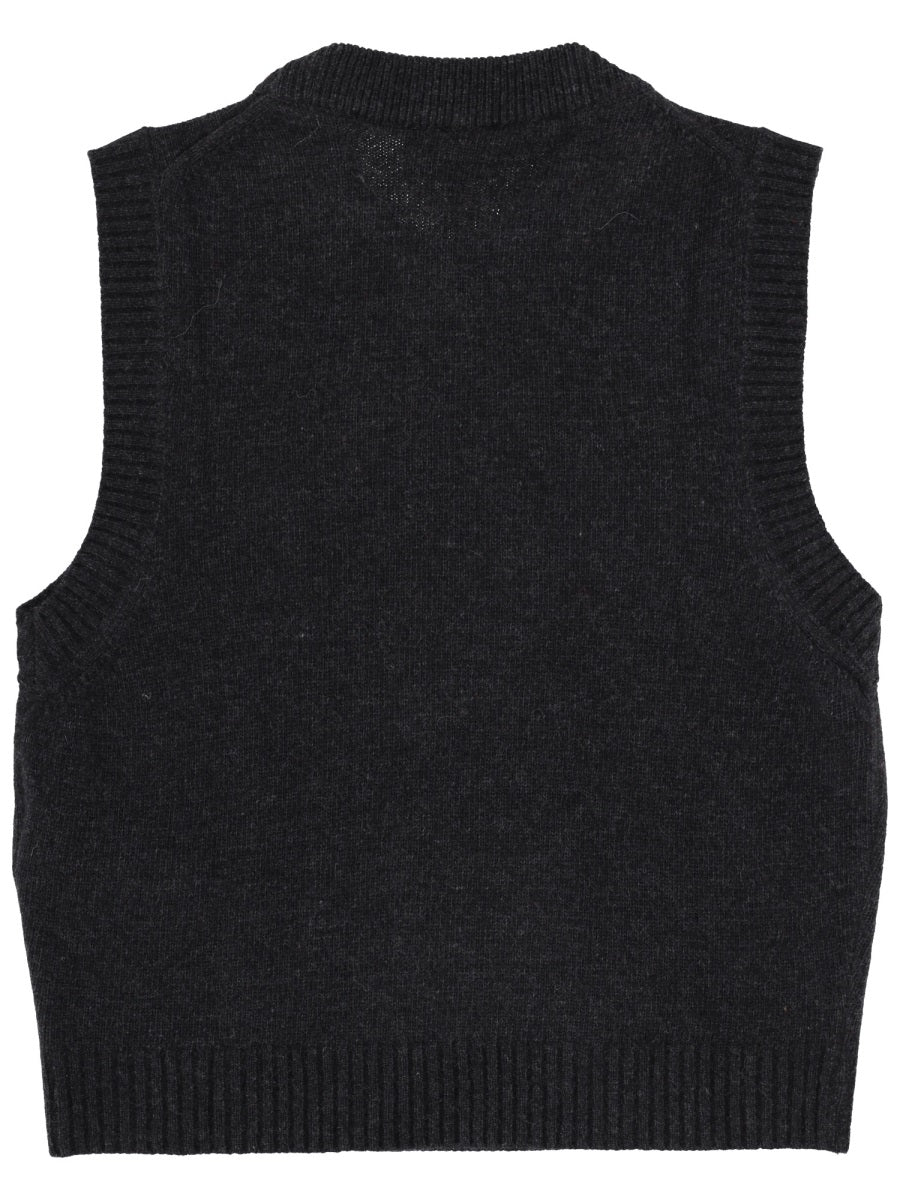 Ganni Gilet - Black | dedd5a5cf24e0b5adf5b5bf96e2c1ee7ac5c97b9
