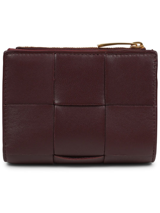 Bi-Fold Wallet With Zipper Small