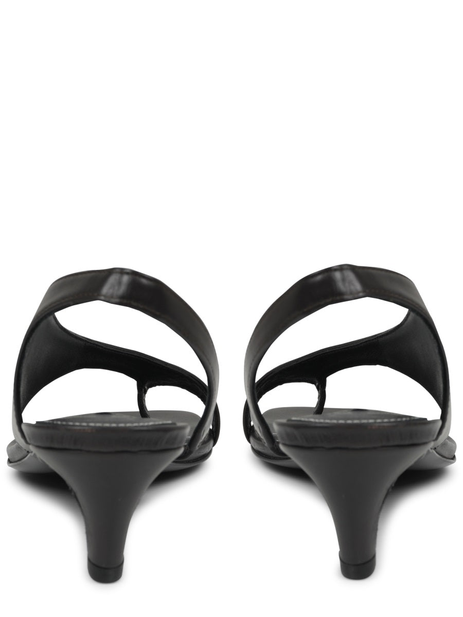 Toteme Sandals - Black | 24cbacefd9c870a6c6ae639e2f8c03770fa40cce