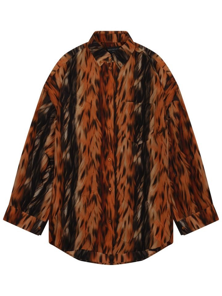 Balenciaga Shirts - Brown | 2d77e5dbb7def56c8552a38f42ace17539241fef