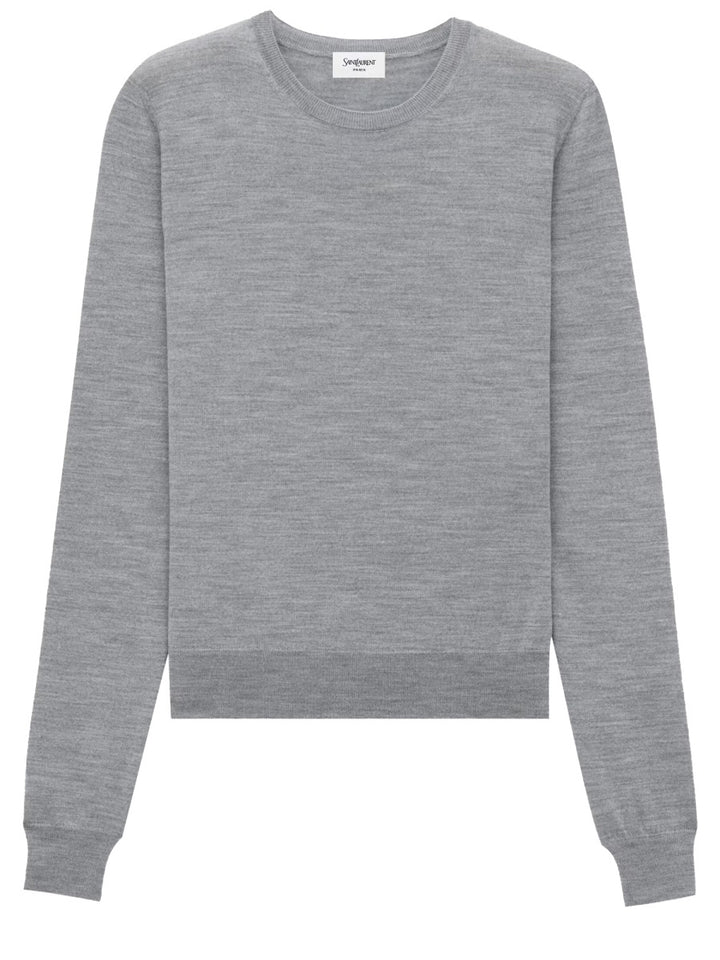 Saint Laurent Sweaters - Grey | 6e1894da19898c1decda682e065a72a9311f0e21