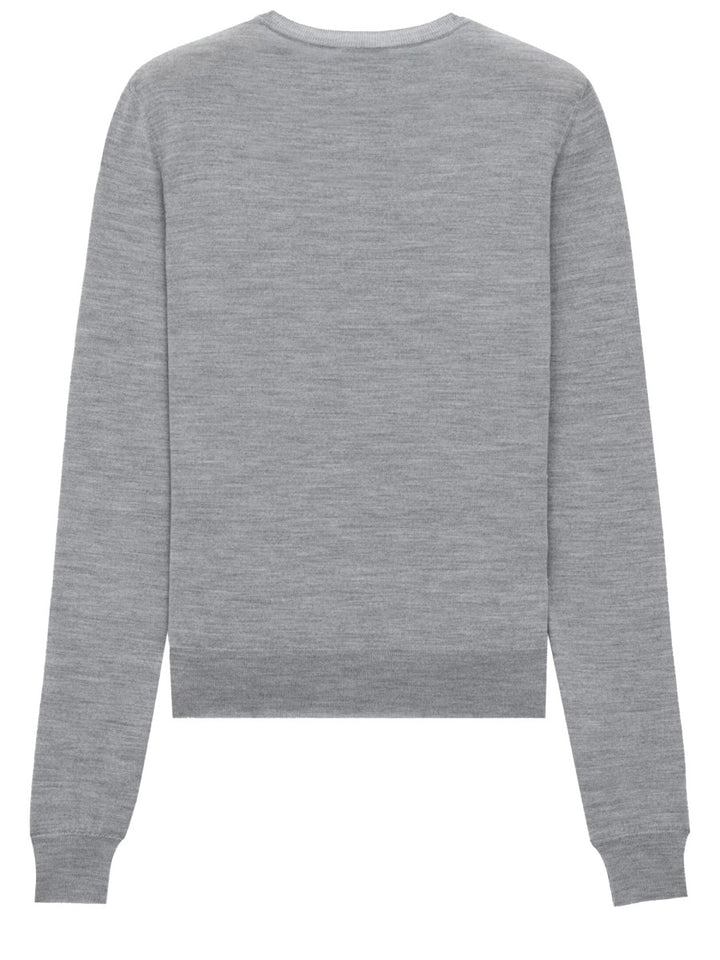 Saint Laurent Sweaters - Grey | 1969b71f65e1f36553ff687ca9d86a23f7d1f488