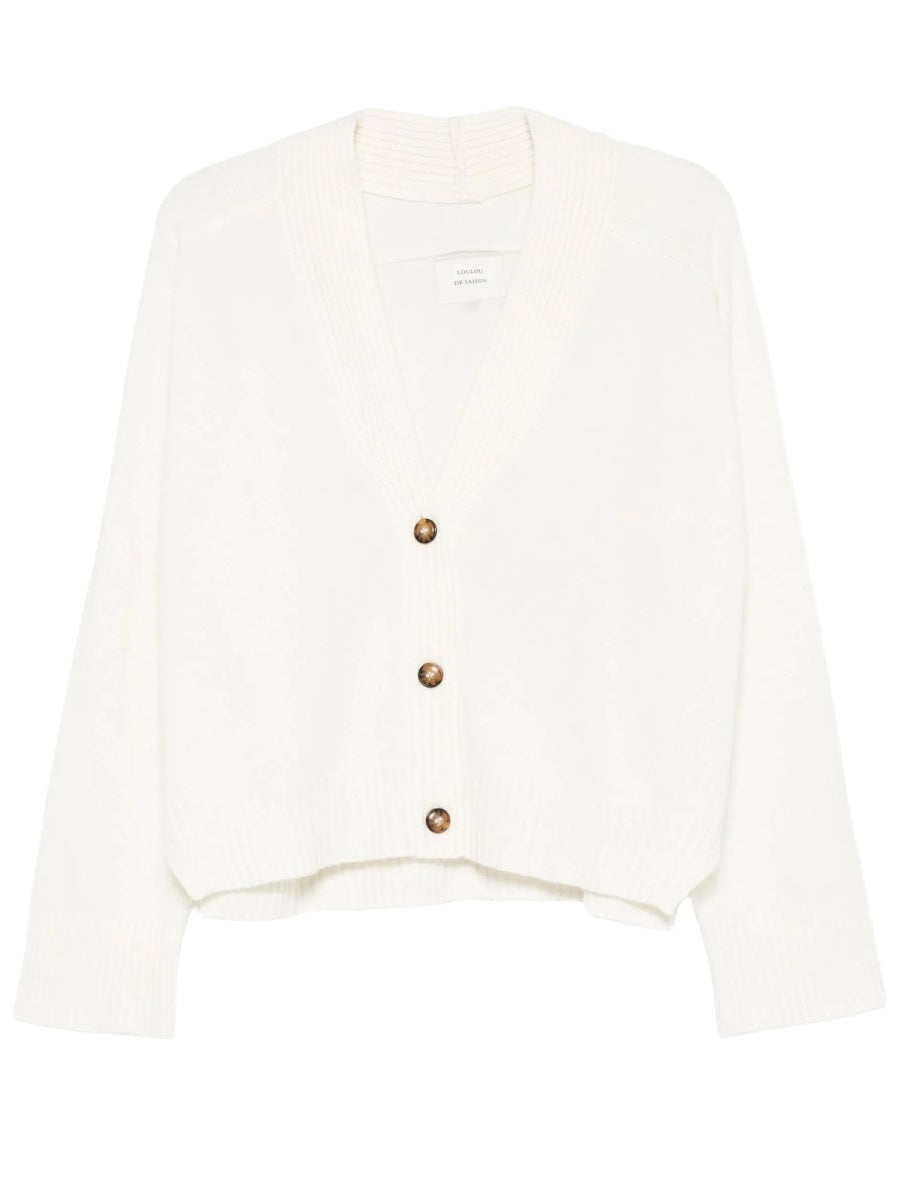 Loulou De Saison Sweaters - Ivory | be7eea5bbb3ea428cffed86c6b9f8f18da4cc0d8