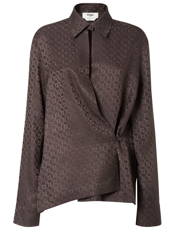 Fendi Shirts - Brown | c20453f890be909854b9a43ae1e11dc0e946e8cc