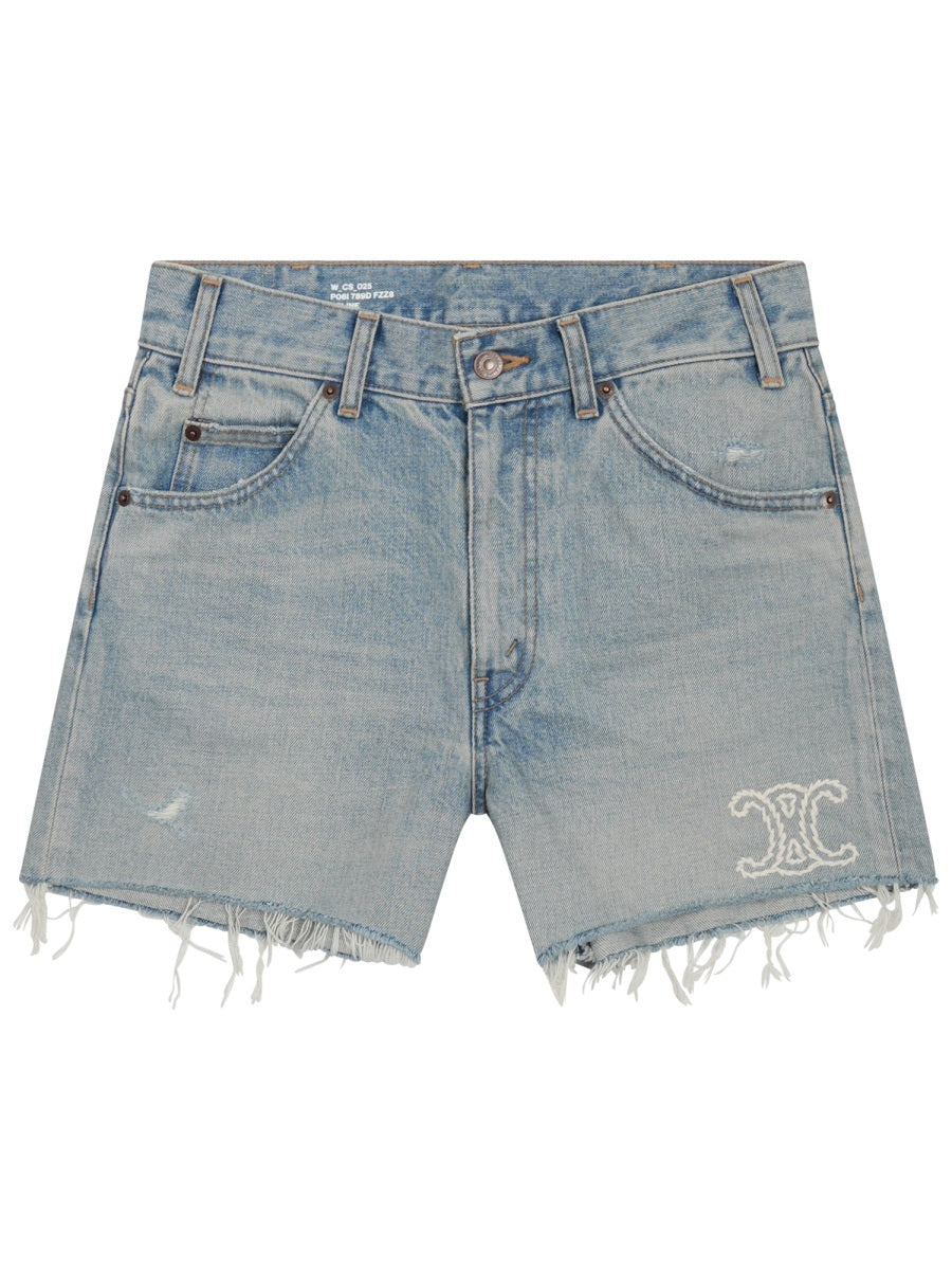 Celine Shorts - Denim | 02e926ed7818adbf7ed0c72d1b34216097b4db62