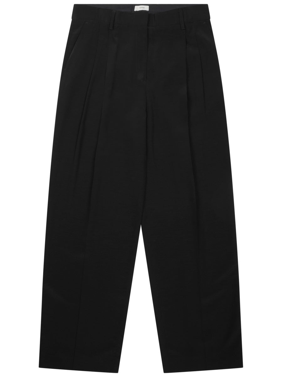 Toteme Pants - Black | ca91212fd50537debf80724b96f7fea27033d07f