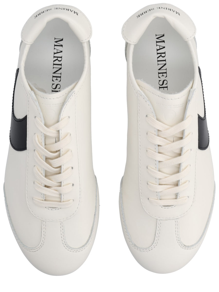 Marine Serre Sneakers - White | 726c2048edf5132418f00367f59192d059e55129