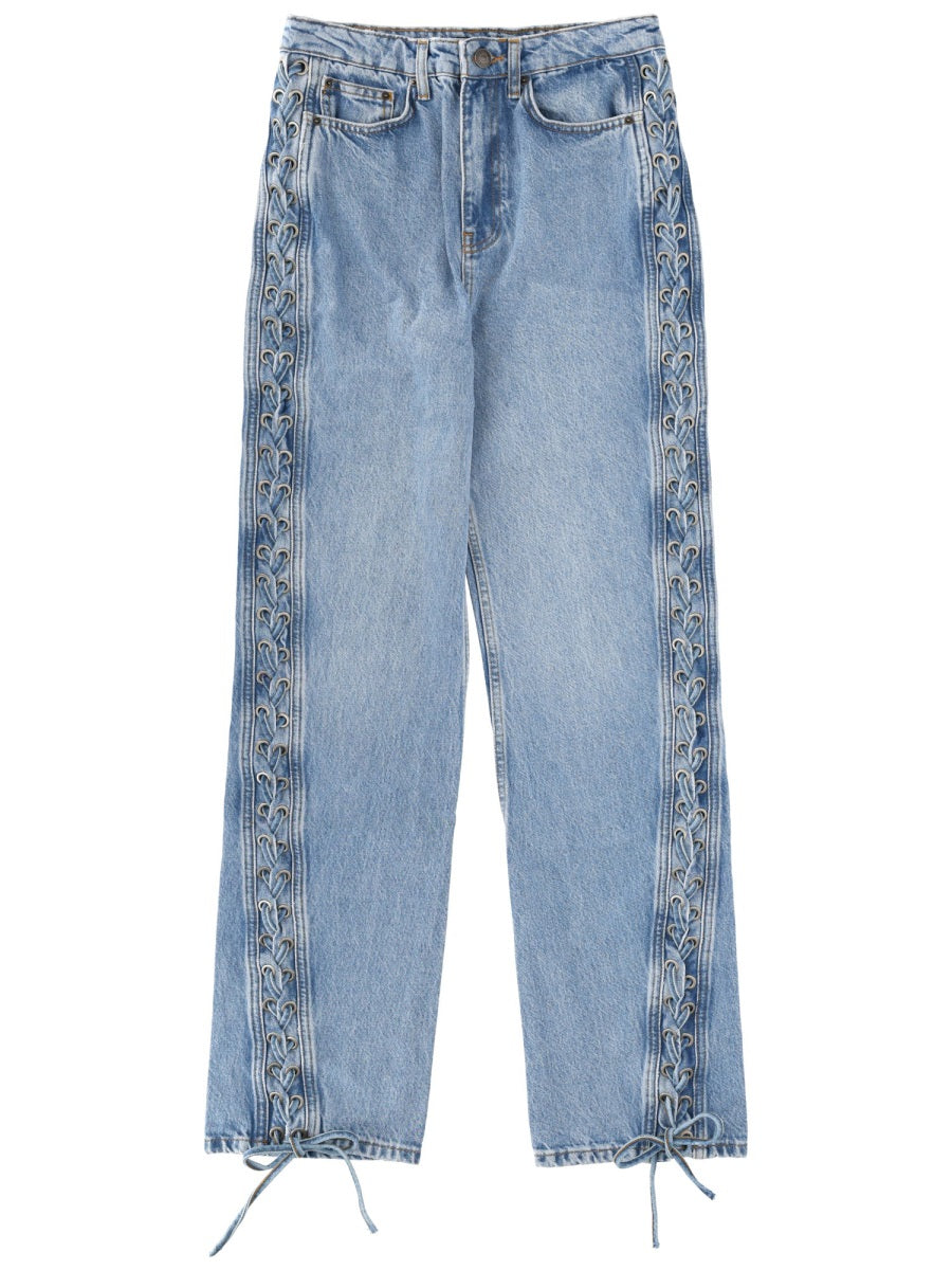 Rotate Birger Christensen Denim - Blue | d0a631af331b6f76aa9b4f7af3b6ebe011a12275