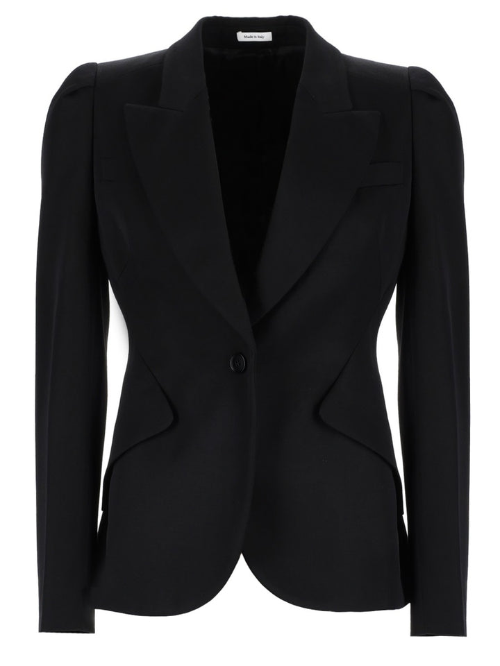 Alexander Mcqueen Jackets - Black | b3fac77cb396b18cd2de8c6bbc1b7e9b250bb23c