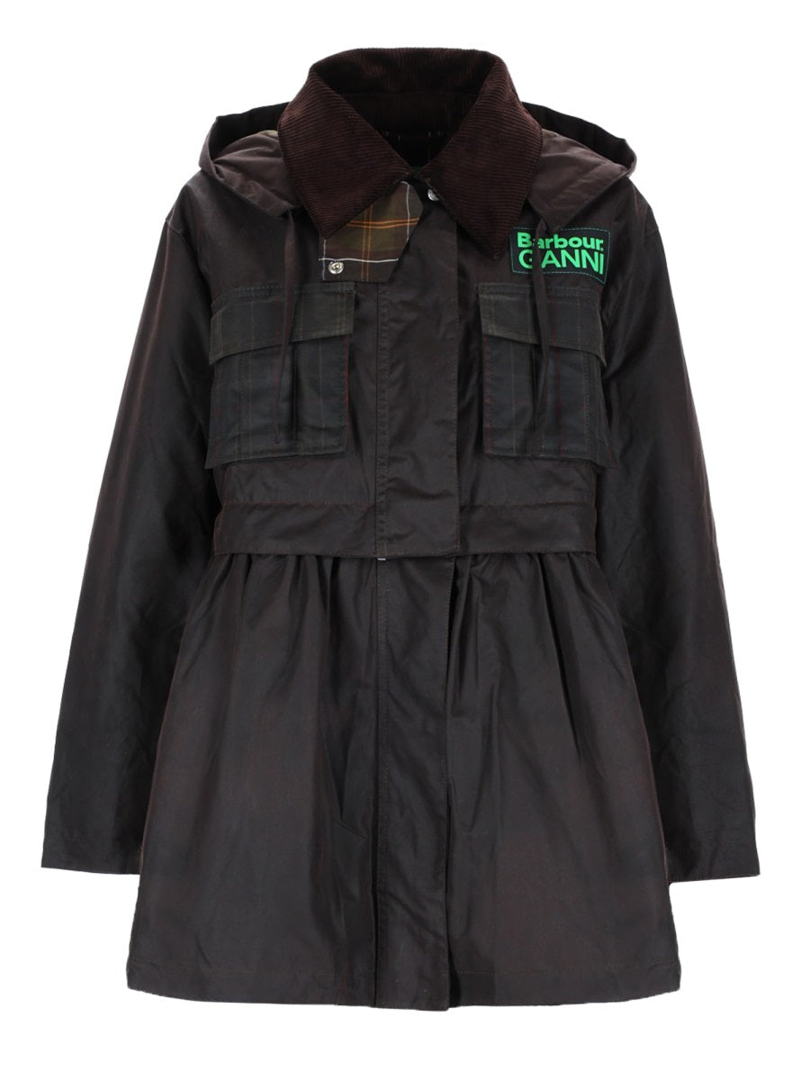 Barbour X Ganni Jackets - Brown | 4f51429b2ef1ac983e0cb2dd0ad279f46e0411e0
