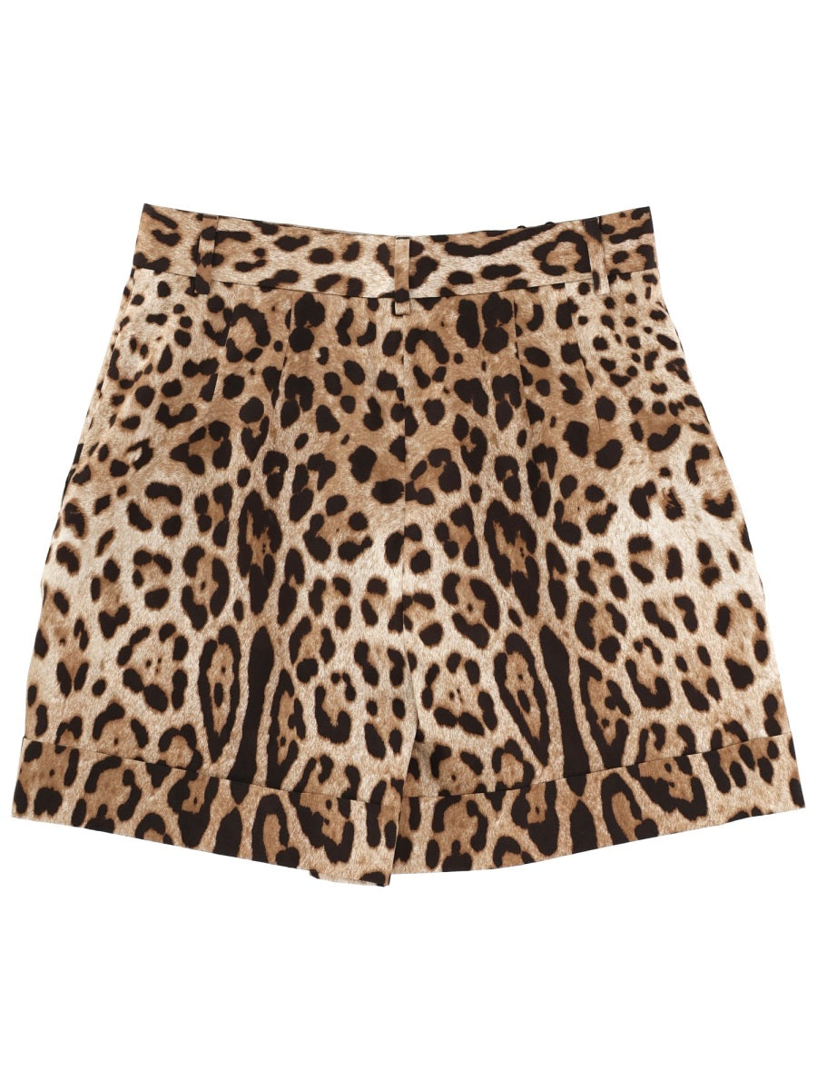 Dolce & Gabbana Shorts - Animalier | e68cc6881106253d24b7a263a6ef373f7b541442