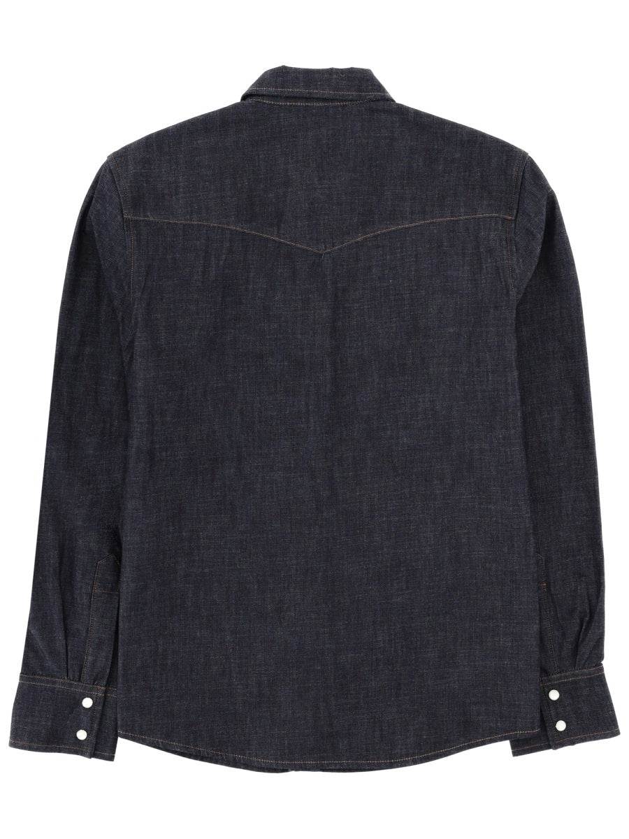 A.P.C. Shirts - Denim | e1333ca0142ea4635376a33930ac67c61c334b36