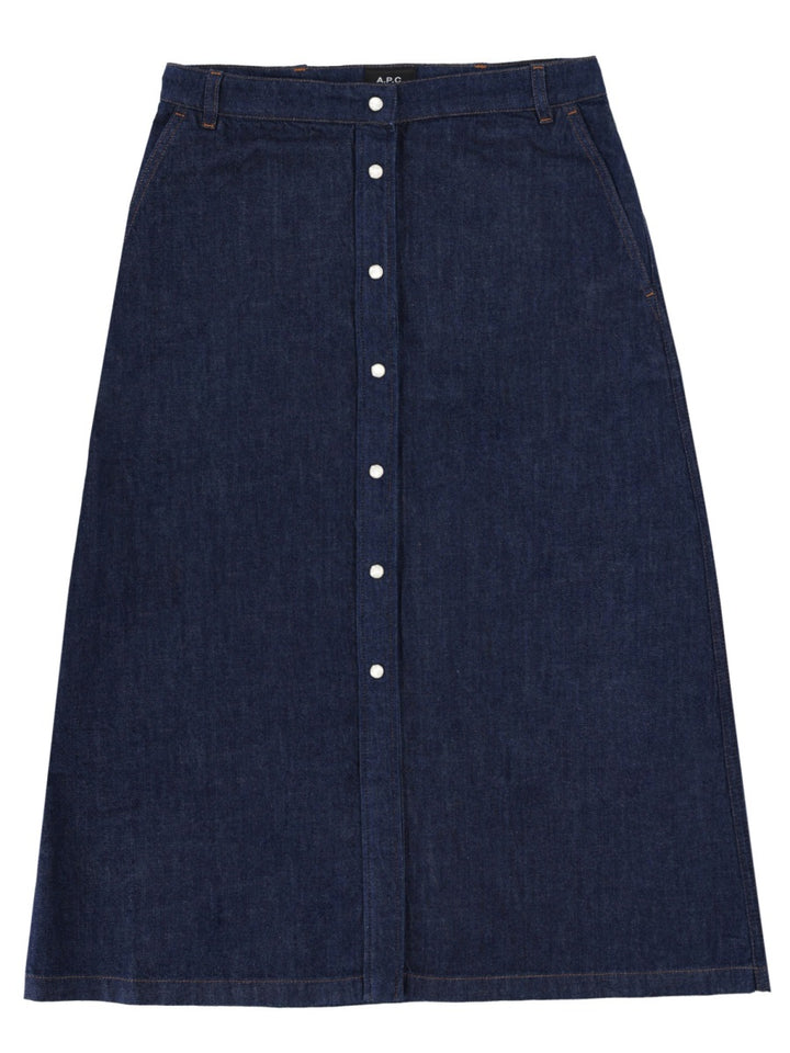 A.P.C. Skirts - Denim | f61327bc742166a627fc884a7ae283ae53a13242