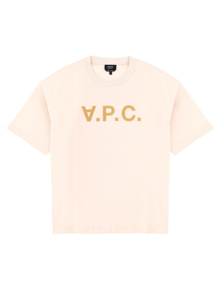 A.P.C. T shirts - Powder | dbc9a311d34a3d96206224a5a920c5d550b07e81