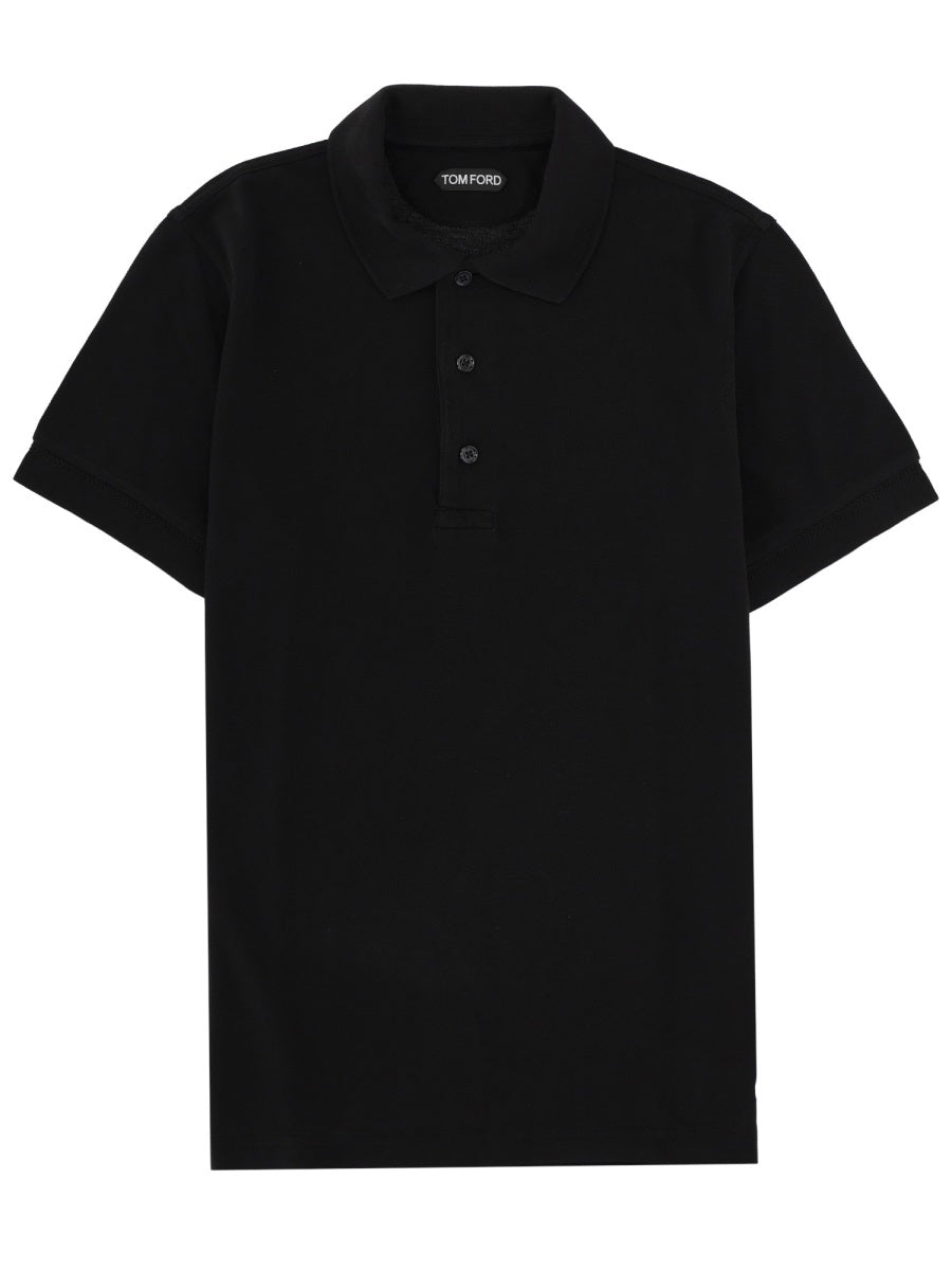 Tom Ford Polo - Black | 7b77a1c04ddda18d49392f72611e2207009f61f9