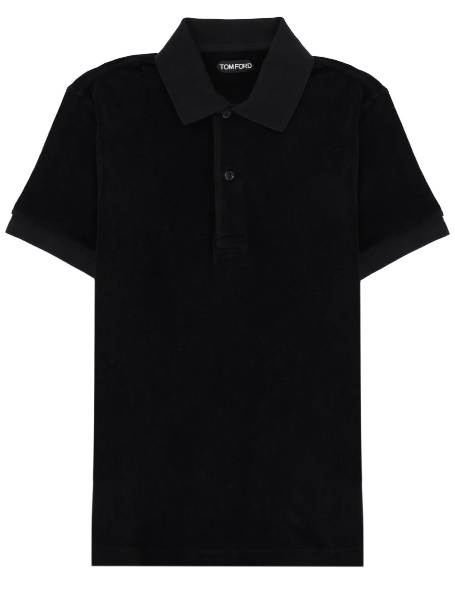 Tom Ford Polo - Black | 6136fedc4e184a2e559a291adce9047a8f402596