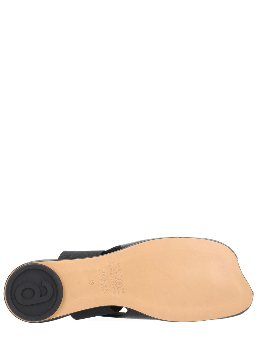 Mm6 Maison Margiela Sandals - Black | 50f149c2943e928933836b5e9aebb51f4e74bb91