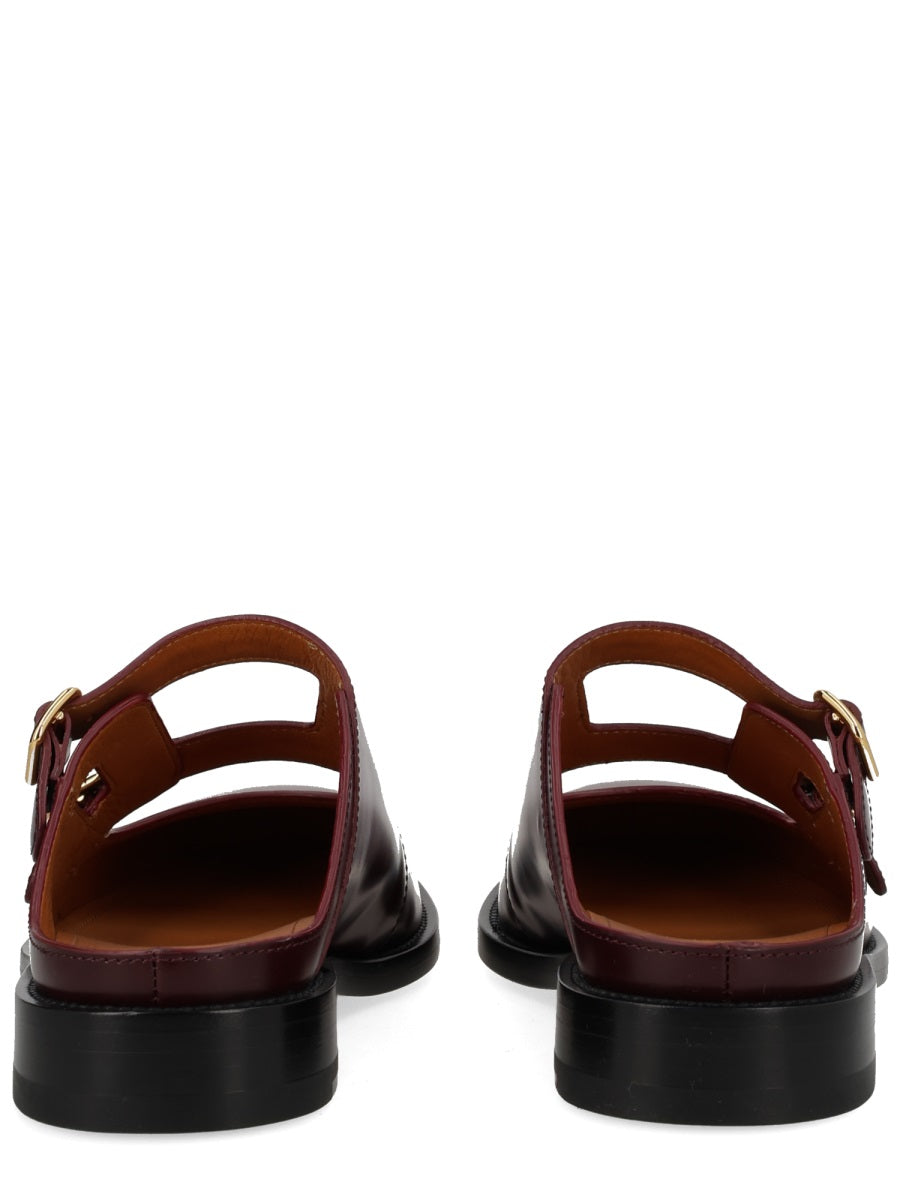 Marni Loafers - Bordeaux | 959aa070fa29abdf97f349d69e5ccc4f129e94a6