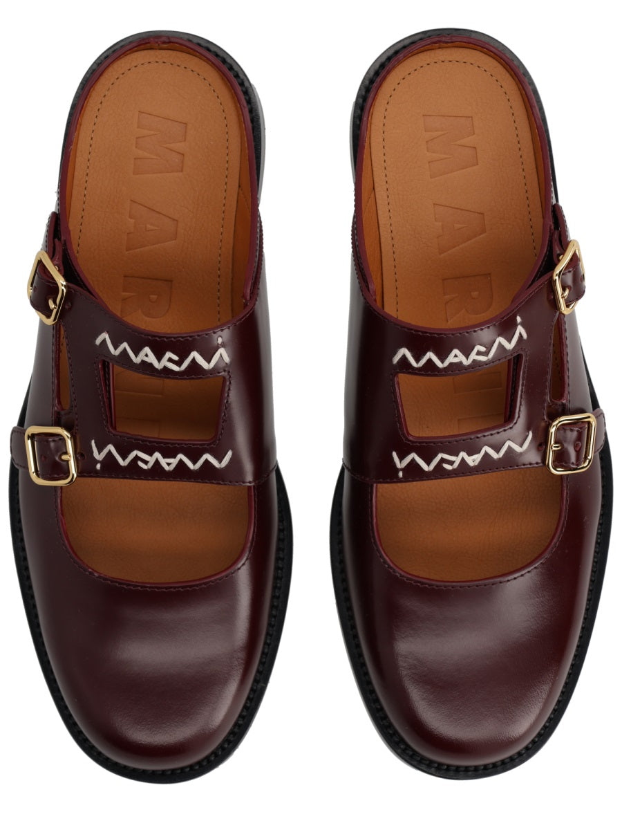 Marni Loafers - Bordeaux | 525f1dcd4aa2049c95c04fc749705904453b8046