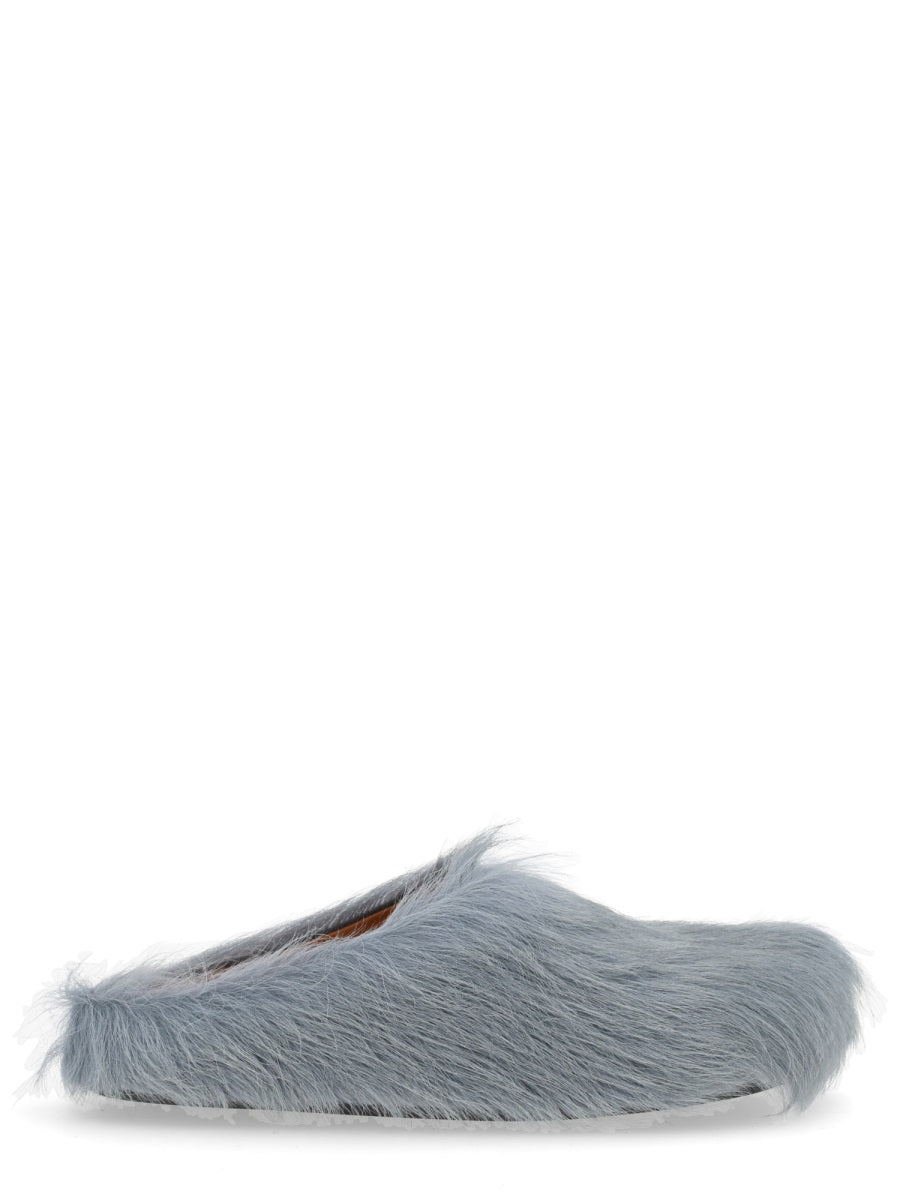 Marni Flat Shoes - Azure | 032c8fe04f2fe5abd3db8e7773acf5f6c0723b2a