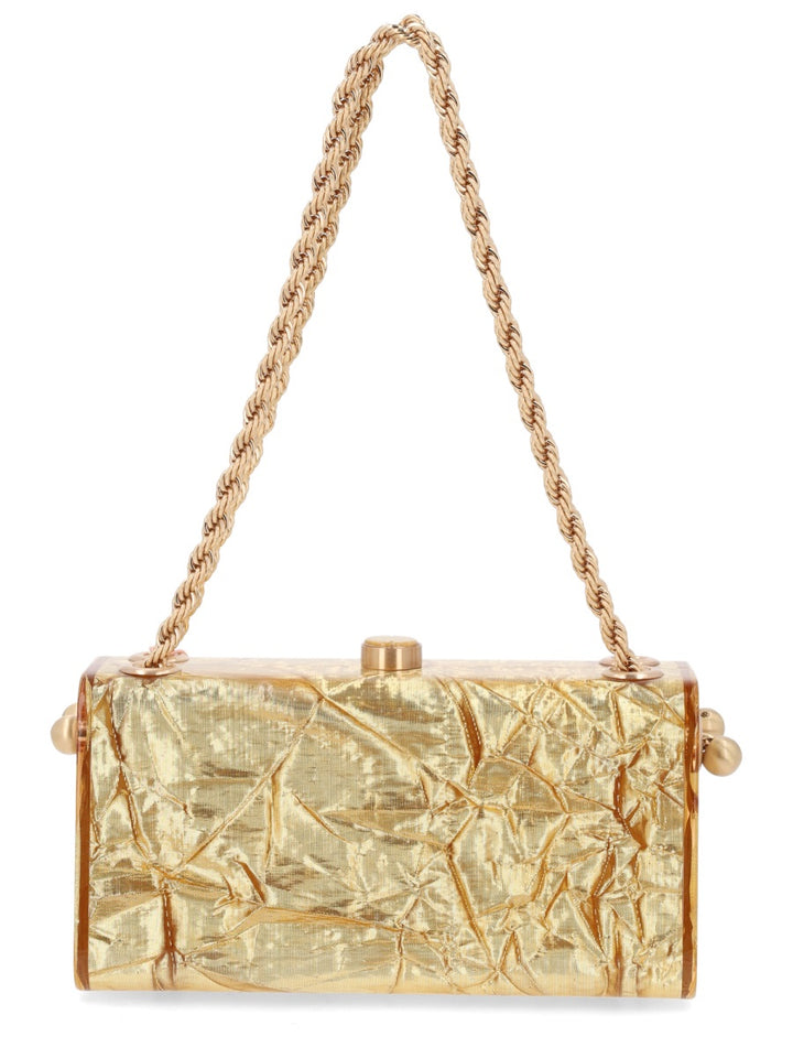 Cult Gaia Shoulder Bags - Gold | 9b110bb3ce793a6176a2f63337731939573557d2