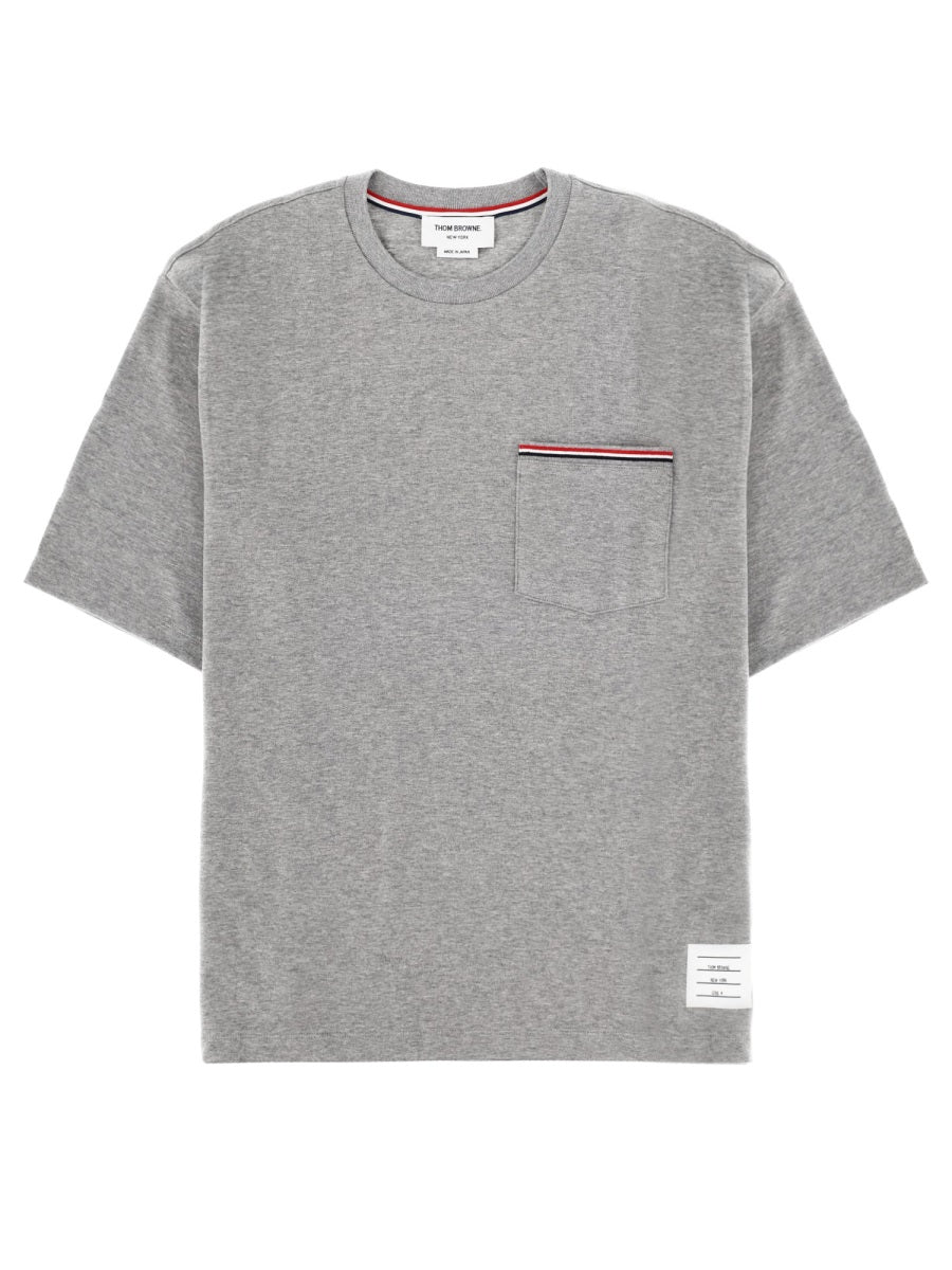 Thom Browne T shirts - Grey | 682474b4050ab2a94779969d93f0d45bd36239a3