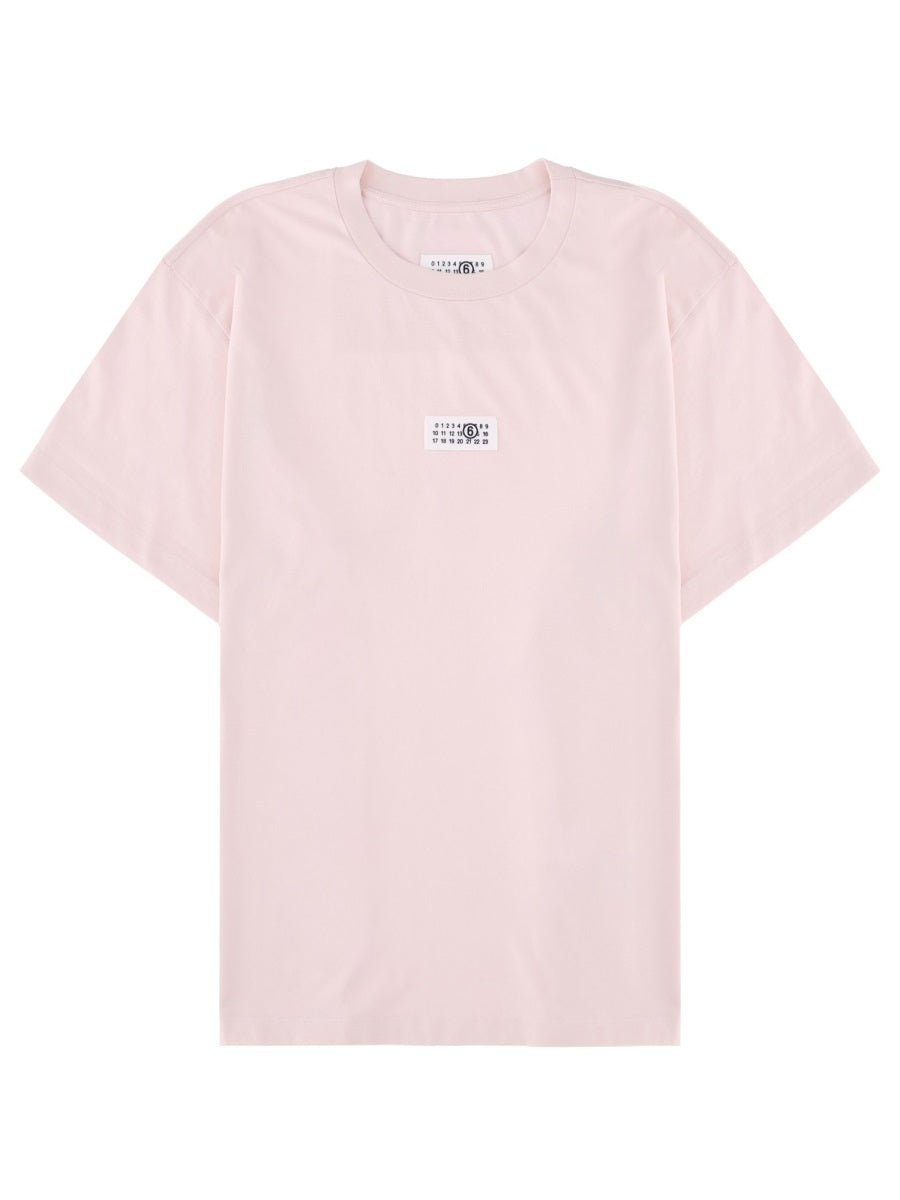 Mm6 Maison Margiela T shirts - Pink | ae9735a0b92458cdec60751359a928332a068435