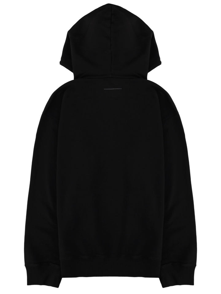 Mm6 Maison Margiela Sweatshirts - Black | efdab59685fc169fe0cbd6ba9272a64c308db82b