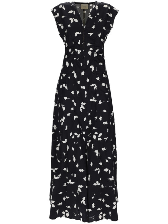 V-Neck Long Dress
