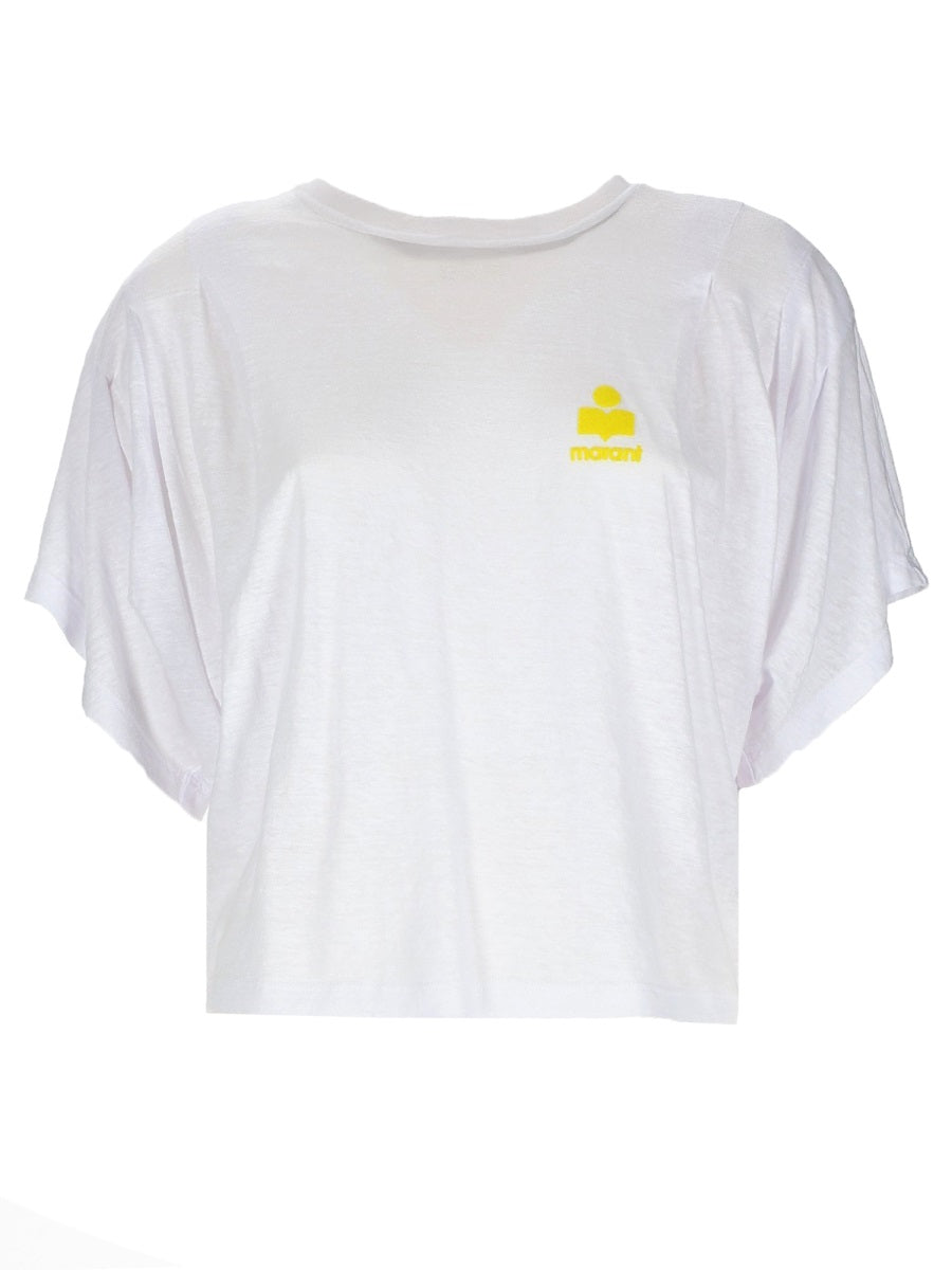 Isabel Marant Etoile T shirts - Yellow | c880aa223aaca9f6dd5bcdfd4bce71b7caa7c712
