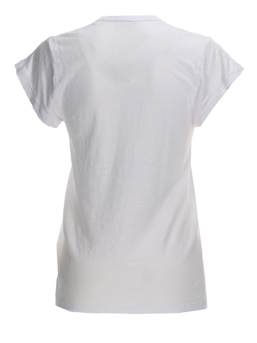Isabel Marant Etoile T shirts - White | 55ef4976dff9d09b4fc7cdc0dbf240a3e9fff552