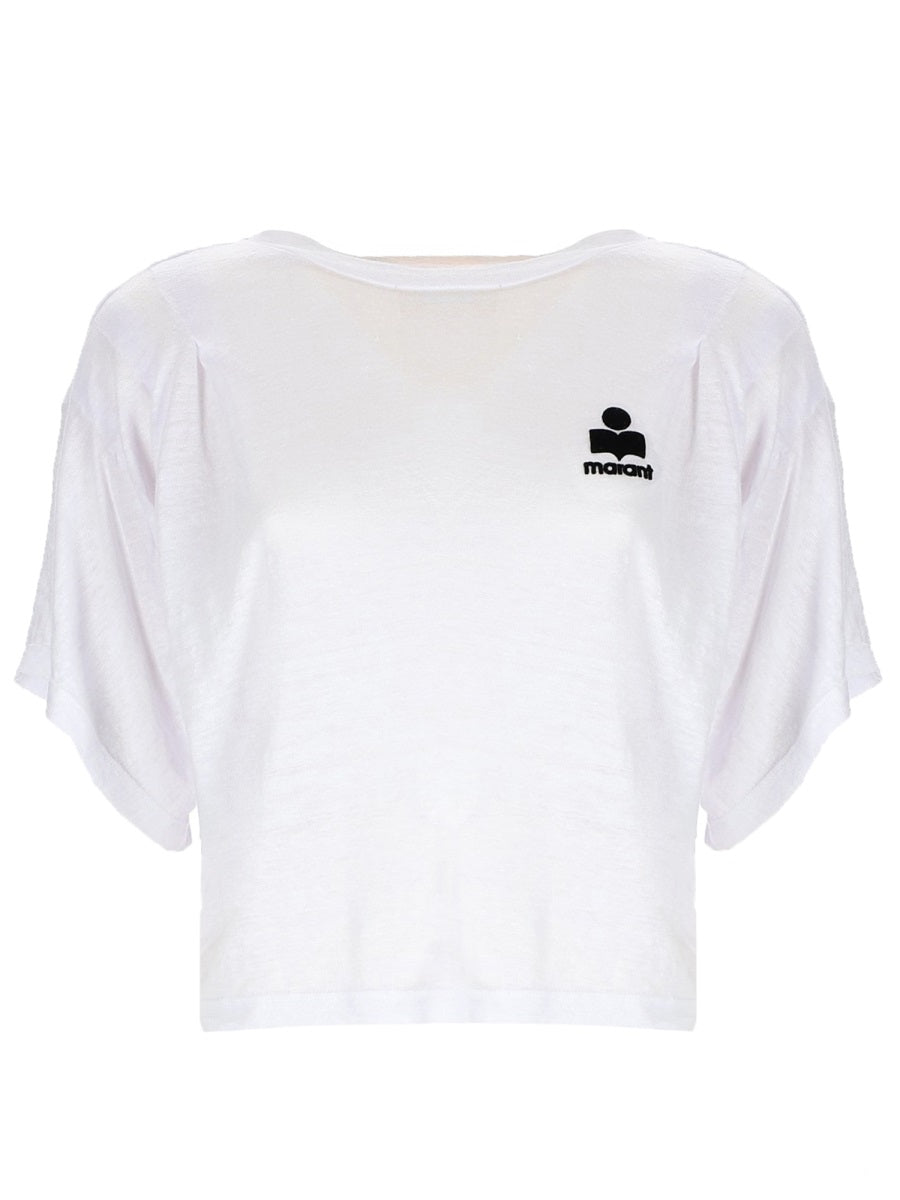 Isabel Marant Etoile T shirts - White | 5100950b6293347f0dbd2658f4d55060bd39c252