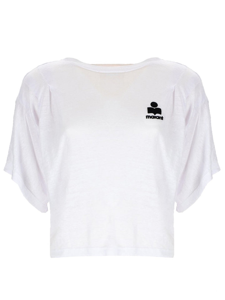 Isabel Marant Etoile T shirts - White | 5100950b6293347f0dbd2658f4d55060bd39c252