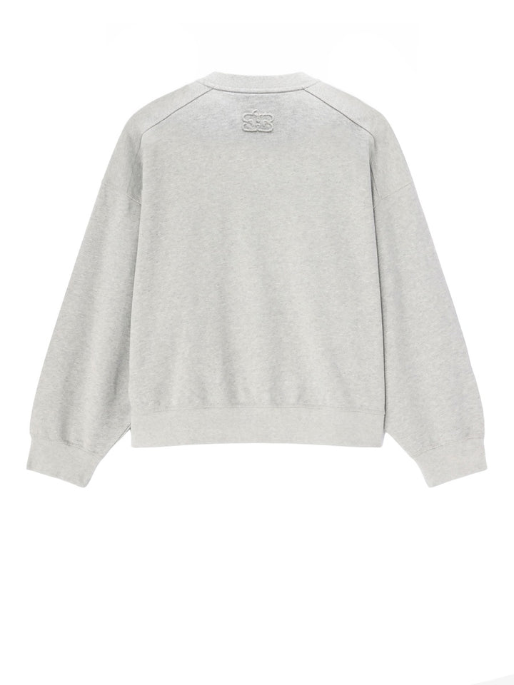 Ganni Sweatshirts - Grey | 71c70aff81c7e8107822e9a1e7fd5e00a74d9f89