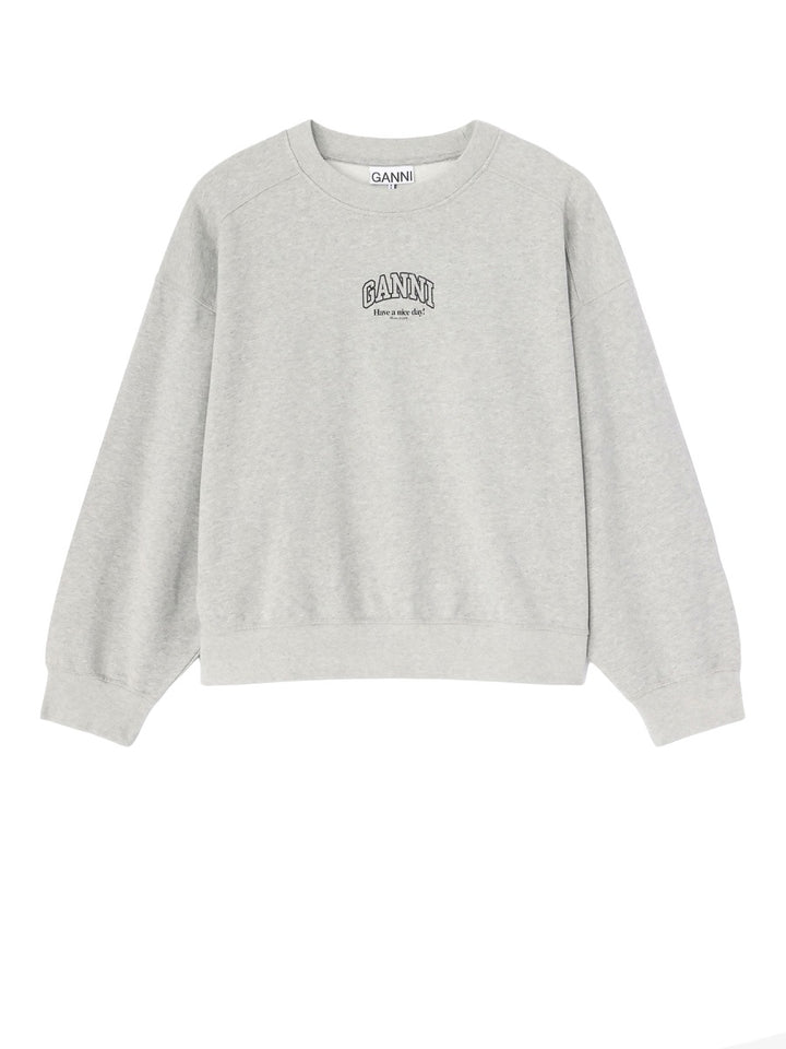 Ganni Sweatshirts - Grey | 73e47cda5d10be8d4f5660eb5bfef31bf5fe5bc0