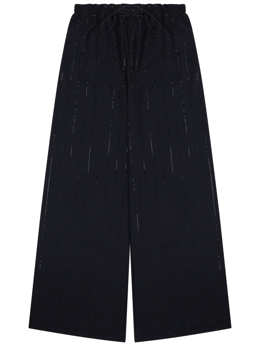 Self-Portrait Pants - Blue | 35626d6b2aa16169becfe91f8eed14de7a3312d2