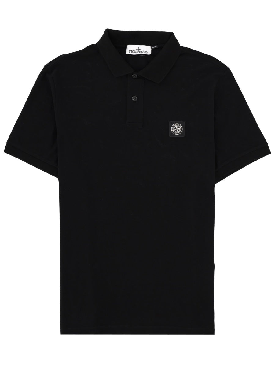Stone Island Polo - Black | c9633174422a520ea408741554fec3fb301a621d
