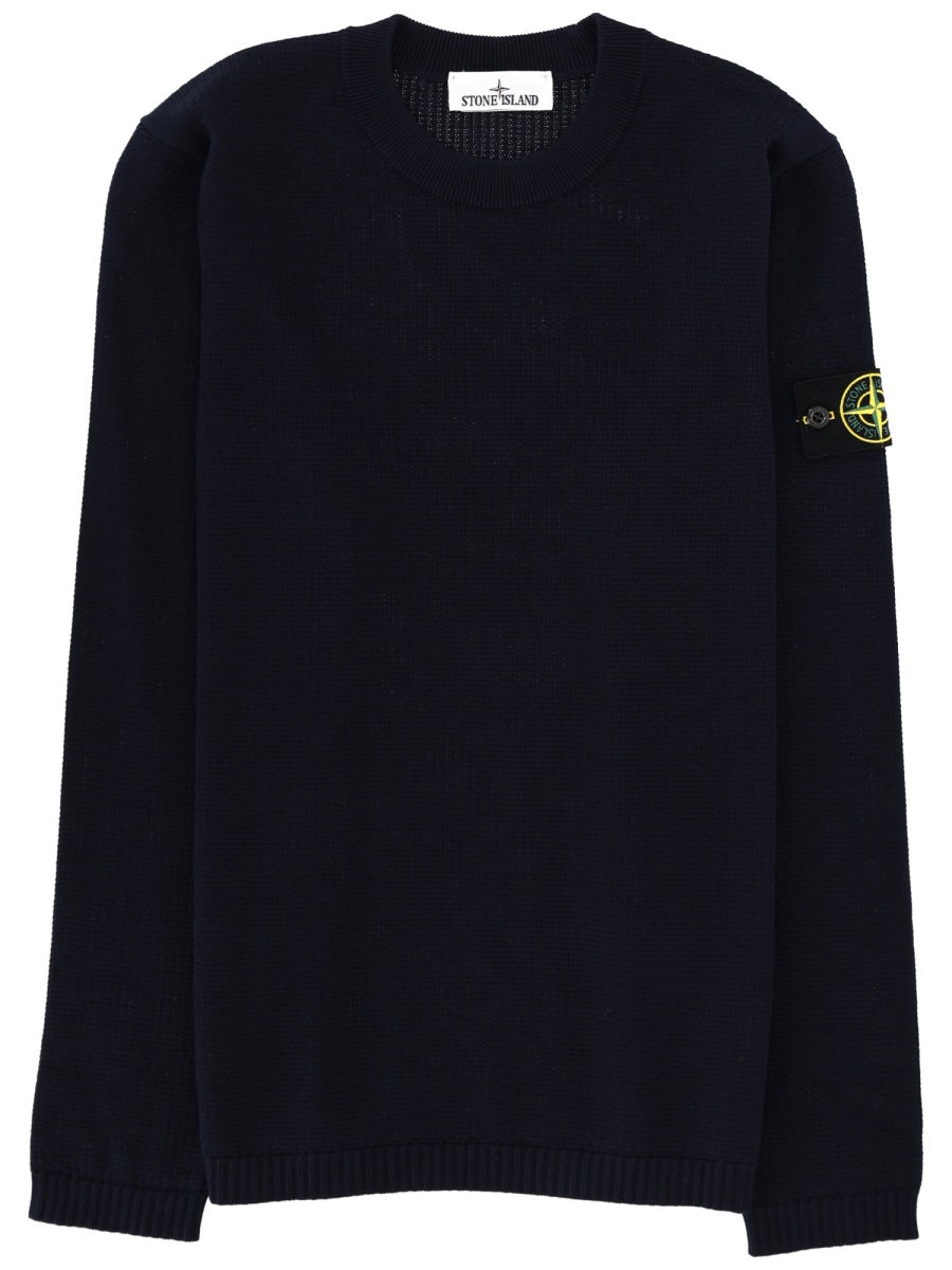 Stone Island Sweaters - Blue | d872313f5c31f75ea1a60858568777cf0cda66d0