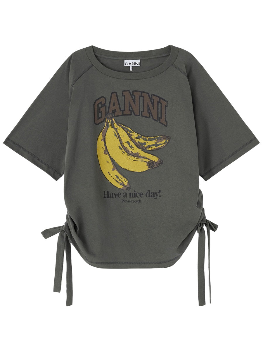 Ganni T shirts - Charcoal | 64273d9050a419a3d6bd3643a5c35f389732f554
