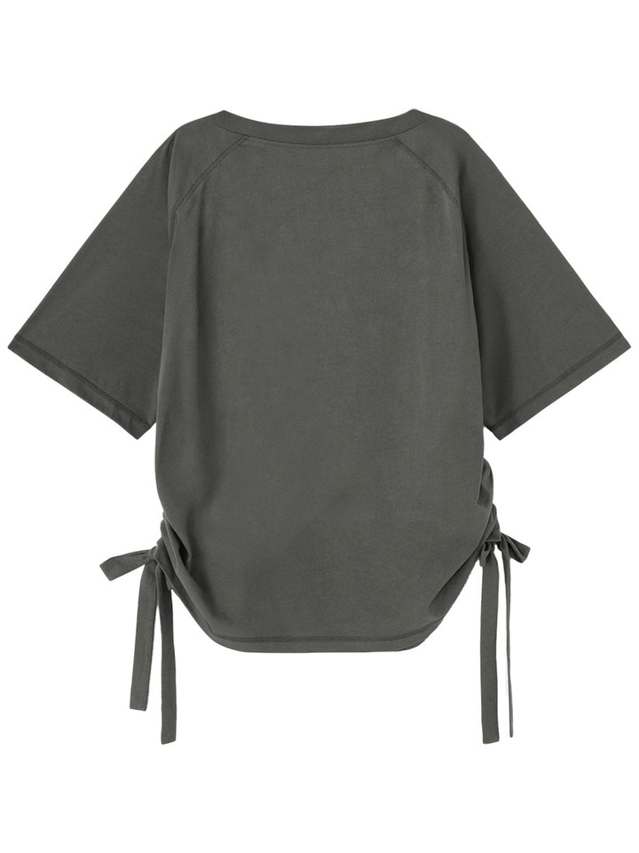 Ganni T shirts - Charcoal | 74598dfff4ebb3277f57608b5b36a45a52510df3