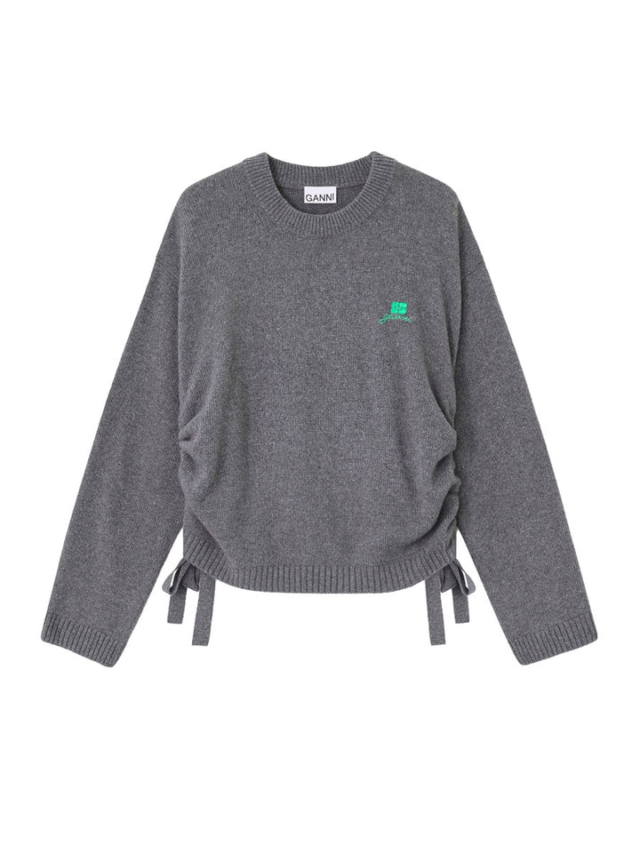 Ganni Sweaters - Charcoal | 6e771734aebc9e67232654ad22c65ad42090a163