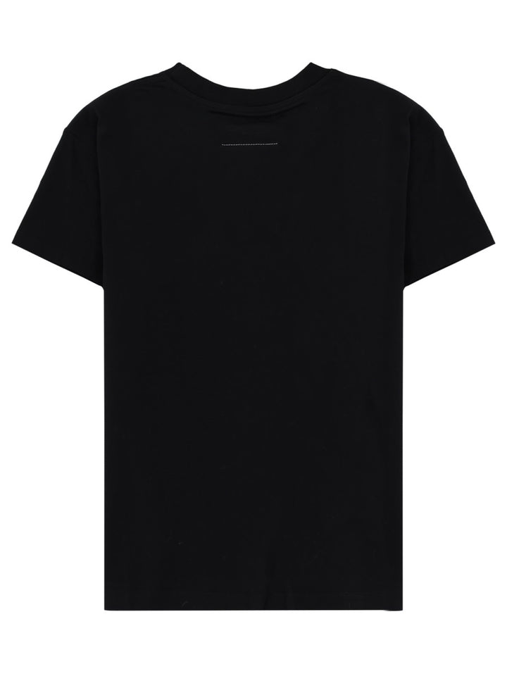 Mm6 Maison Margiela T shirts - Black | 651dcb47d13fc374089eefa3c666a6381041f748