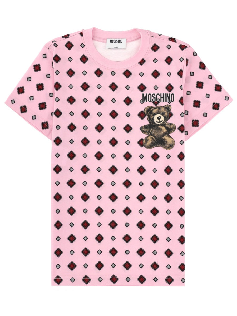 Moschino T shirts - Pink | 1ab4e6ed8b969f91e7ba762c59c86fef7b8418d4