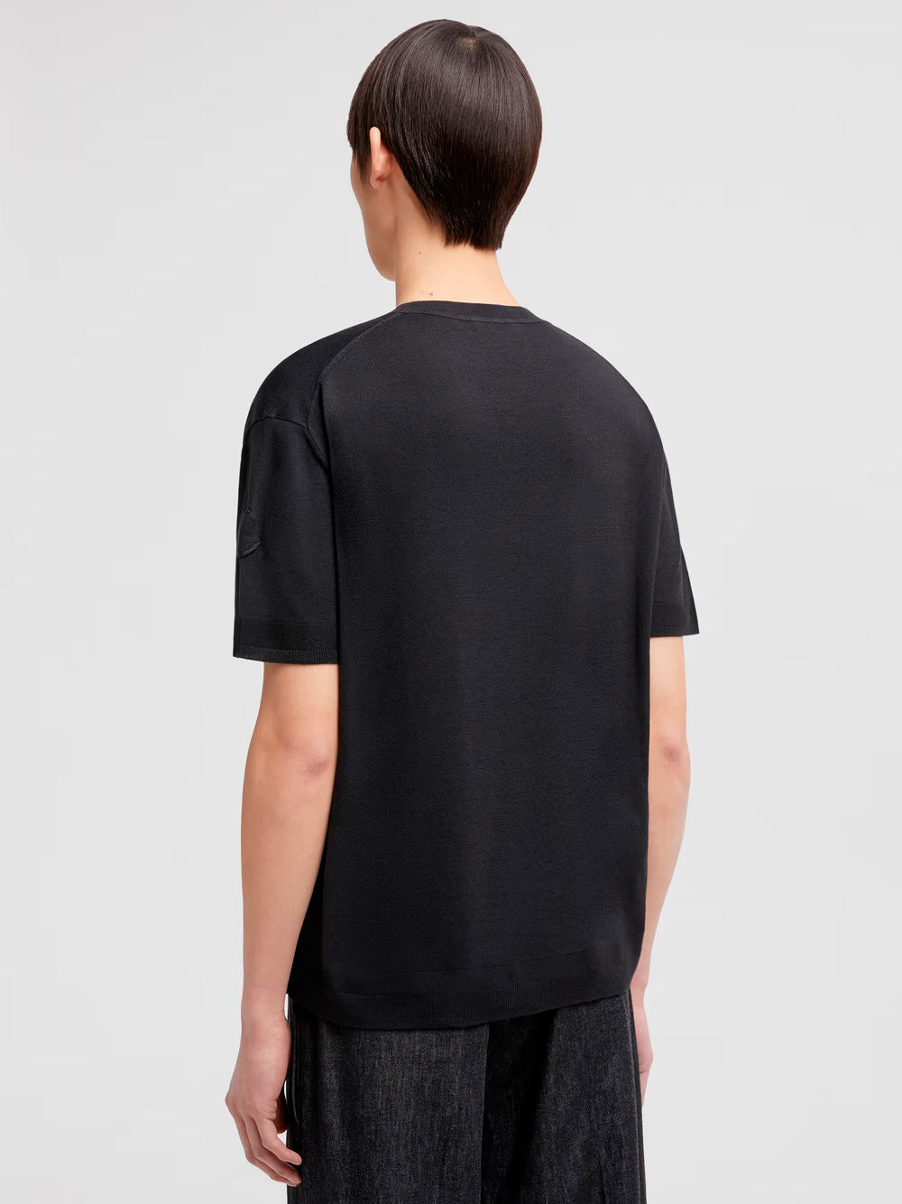 Moncler Round neck - Black | f8b061f14db6ea9c10befcae8491680f462f3c96