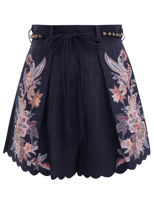 Shorts With Darts "Rhiannon"