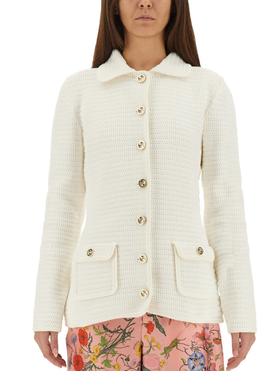 Gucci Sweaters - White | 841616665bdb6250e83fd715780464b4a98ed28c