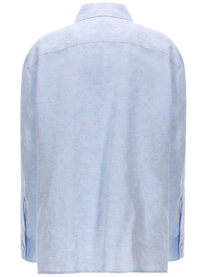 Etro Shirts - Azure | 3cd5da9e607cbc605655a53877c765ea991a6464
