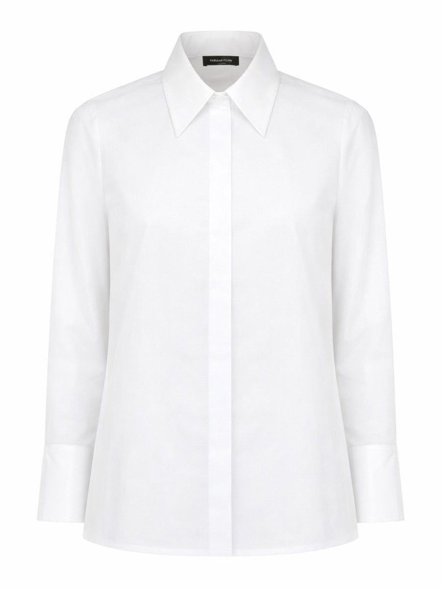 Fabiana Filippi Shirts - White | 7a400cf3b8f6539ad65c0ccbbf65c87e49cb4126